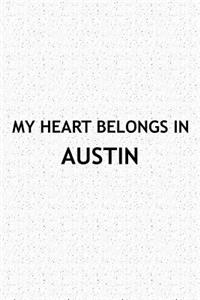 My Heart Belongs in Austin