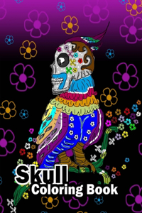 Skull Coloring Book