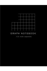 Graph Notebook 1/2 inch Squares