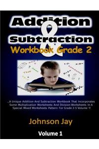 Addition & Subtraction Workbook Grade 2