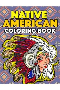 Native American Coloring Book