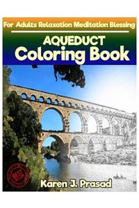 AQUEDUCT Coloring book for Adults Relaxation Meditation Blessing