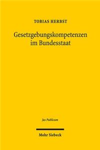 Gesetzgebungskompetenzen im Bundesstaat