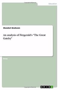 An analysis of Fitzgerald's The Great Gatsby