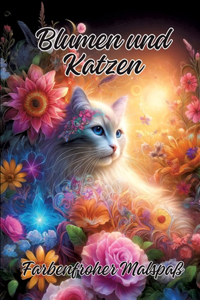 Blumen und Katzen