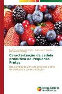 Caracterização da cadeia produtiva de Pequenas Frutas