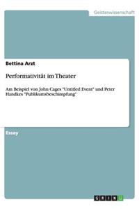 Performativität im Theater