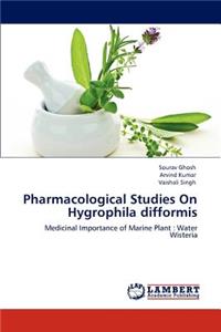 Pharmacological Studies On Hygrophila difformis
