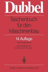 Taschenbuch Für Den Maschinenbau