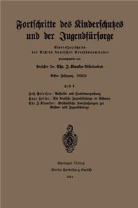 Fortschritte Des Kinderschutzes Und Der Jugendfürsorge