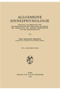 Allgemeine Sinnesphysiologie