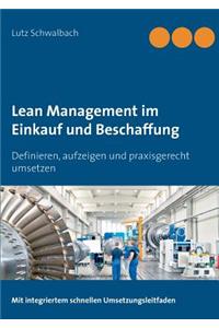 Lean Management im Einkauf und Beschaffung