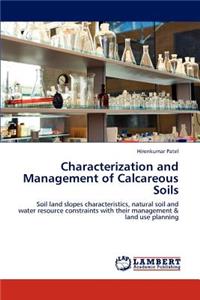 Characterization and Management of Calcareous Soils
