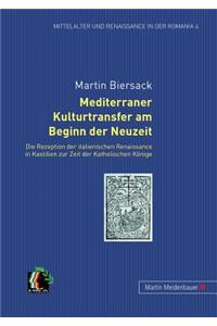 Mediterraner Kulturtransfer Am Beginn Der Neuzeit