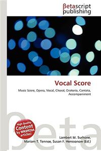 Vocal Score