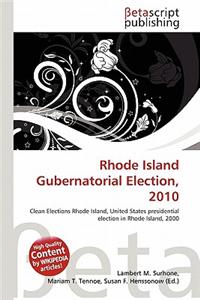 Rhode Island Gubernatorial Election, 2010