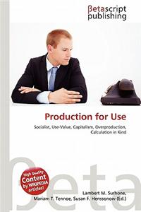 Production for Use