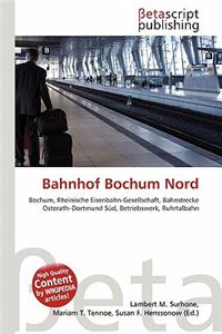 Bahnhof Bochum Nord