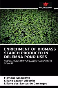 Enrichment of Biomass Starch Produced in Delemna Pond Uses