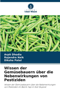 Wissen der Gemüsebauern über die Nebenwirkungen von Pestiziden