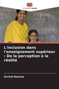 L'inclusion dans l'enseignement supérieur