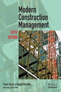 Modern Construction Management 6Ed (Pb 2013)
