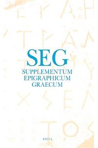 Supplementum Epigraphicum Graecum, Volume XXIX (1979)