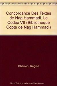Concordance des textes de Nag Hammadi. Le codex VII