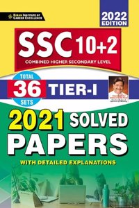 Kiran SSC CHSL 10 + 2 Tier I 2021 Solved Papers (English Medium)(3613)