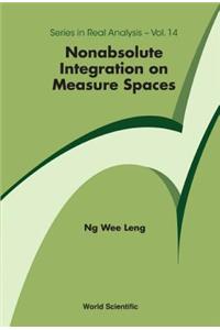 Nonabsolute Integration on Measure Spaces