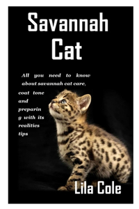 Savannah Cat: All you need to know about savannah cat care, coat tone and preparing with its realities tips