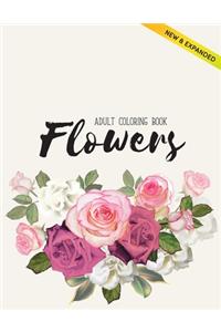 Flowers Coloring Book