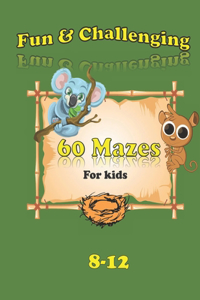 Fun & Challenging Mazes for kids 8-12