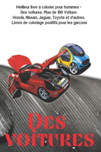Meilleur livre à colorier pour hommes - Des voitures. Plus de 100 Voiture
