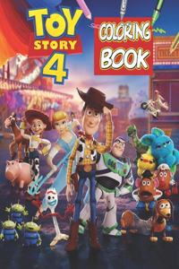 Toy Story 4 Coloring Book