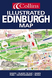 Illustrated Map Edinburgh