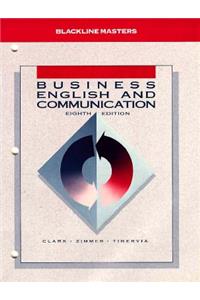 Business English and Communication Blackline Masters