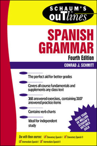 Schaum's Outlines Spanish Grammar 4/E (Ebook)
