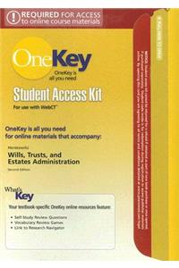 Webct, Student Access Kit, Wills, Trusts, and Estates Administration