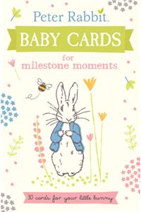 Peter Rabbit Baby Cards for Milestone Moments