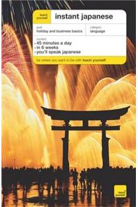 Teach Yourself Instant Japanese Third Edition Book