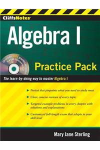 CliffsNotes Algebra I Practice Pack