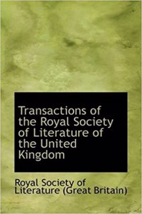 Transactions of the Royal Society of Literature of the United Kingdom