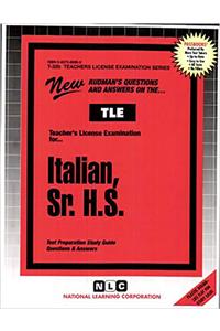 Italian, Sr. H.S.