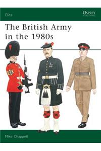 British Army in the 1980s