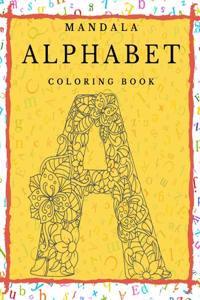Mandala Alphabet Coloring Book