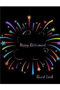 Happy Retirement Guest Book