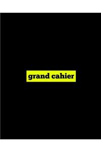 grand cahier