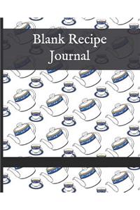 Blank Recipe Journal