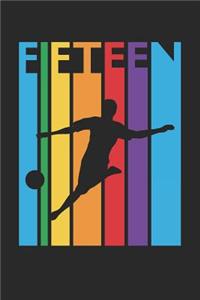 Soccer Notebook for 15 Year Old Boys and Girls - Colorful Soccer Journal - 15th Birthday Gift for Soccer Player Diary
